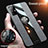 Funda Silicona Carcasa Ultrafina Goma con Magnetico Anillo de dedo Soporte X01L para Samsung Galaxy A71 4G A715