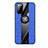 Funda Silicona Carcasa Ultrafina Goma con Magnetico Anillo de dedo Soporte X01L para Samsung Galaxy S20