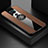 Funda Silicona Carcasa Ultrafina Goma con Magnetico Anillo de dedo Soporte X01L para Xiaomi Redmi 10X 4G