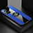 Funda Silicona Carcasa Ultrafina Goma con Magnetico Anillo de dedo Soporte X02L para Samsung Galaxy A52s 5G