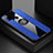 Funda Silicona Carcasa Ultrafina Goma con Magnetico Anillo de dedo Soporte X02L para Samsung Galaxy M21