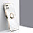 Funda Silicona Carcasa Ultrafina Goma con Magnetico Anillo de dedo Soporte XL1 para Samsung Galaxy A22s 5G