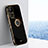 Funda Silicona Carcasa Ultrafina Goma con Magnetico Anillo de dedo Soporte XL1 para Xiaomi Poco M4 Pro 5G