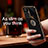 Funda Silicona Carcasa Ultrafina Goma con Magnetico Anillo de dedo Soporte XL1 para Xiaomi Redmi Note 10 Pro 4G
