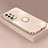 Funda Silicona Carcasa Ultrafina Goma con Magnetico Anillo de dedo Soporte XL2 para Samsung Galaxy M32 5G