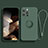 Funda Silicona Carcasa Ultrafina Goma con Magnetico Anillo de dedo Soporte YK1 para Apple iPhone 14 Pro Max