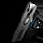 Funda Silicona Carcasa Ultrafina Goma con Magnetico Anillo de dedo Soporte Z01 para Apple iPhone 15 Pro Max
