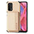 Funda Silicona Carcasa Ultrafina Goma con Magnetico S01D para Oppo A93 5G