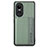 Funda Silicona Carcasa Ultrafina Goma con Magnetico S01D para Oppo Reno10 Pro 5G