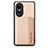 Funda Silicona Carcasa Ultrafina Goma con Magnetico S01D para Oppo Reno10 Pro 5G