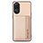 Funda Silicona Carcasa Ultrafina Goma con Magnetico S01D para Oppo Reno8 T 4G