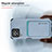 Funda Silicona Carcasa Ultrafina Goma con Magnetico S01D para Samsung Galaxy A22 4G