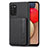 Funda Silicona Carcasa Ultrafina Goma con Magnetico S01D para Samsung Galaxy M02s