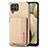 Funda Silicona Carcasa Ultrafina Goma con Magnetico S01D para Samsung Galaxy M12