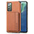 Funda Silicona Carcasa Ultrafina Goma con Magnetico S01D para Samsung Galaxy Note 20 5G