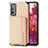 Funda Silicona Carcasa Ultrafina Goma con Magnetico S01D para Samsung Galaxy S20 FE (2022) 5G