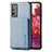 Funda Silicona Carcasa Ultrafina Goma con Magnetico S01D para Samsung Galaxy S20 FE (2022) 5G