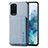 Funda Silicona Carcasa Ultrafina Goma con Magnetico S01D para Samsung Galaxy S20 Plus