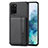 Funda Silicona Carcasa Ultrafina Goma con Magnetico S01D para Samsung Galaxy S20 Plus 5G