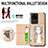 Funda Silicona Carcasa Ultrafina Goma con Magnetico S01D para Samsung Galaxy S20 Ultra 5G