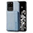 Funda Silicona Carcasa Ultrafina Goma con Magnetico S01D para Samsung Galaxy S20 Ultra 5G