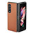 Funda Silicona Carcasa Ultrafina Goma con Magnetico S01D para Samsung Galaxy Z Fold3 5G