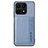 Funda Silicona Carcasa Ultrafina Goma con Magnetico S02D para Huawei Honor X8a 4G