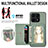 Funda Silicona Carcasa Ultrafina Goma con Magnetico S02D para Huawei Honor X8a 4G