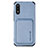 Funda Silicona Carcasa Ultrafina Goma con Magnetico S02D para Samsung Galaxy M02