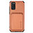 Funda Silicona Carcasa Ultrafina Goma con Magnetico S02D para Samsung Galaxy M02s