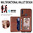 Funda Silicona Carcasa Ultrafina Goma con Magnetico S02D para Samsung Galaxy M11