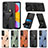 Funda Silicona Carcasa Ultrafina Goma con Magnetico S02D para Samsung Galaxy M13 4G