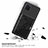 Funda Silicona Carcasa Ultrafina Goma con Magnetico S02D para Samsung Galaxy M60s