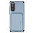 Funda Silicona Carcasa Ultrafina Goma con Magnetico S02D para Samsung Galaxy S20 Lite 5G