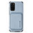 Funda Silicona Carcasa Ultrafina Goma con Magnetico S02D para Samsung Galaxy S20 Plus