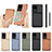 Funda Silicona Carcasa Ultrafina Goma con Magnetico S02D para Samsung Galaxy S20 Ultra 5G