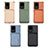 Funda Silicona Carcasa Ultrafina Goma con Magnetico S02D para Samsung Galaxy S20 Ultra 5G