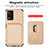 Funda Silicona Carcasa Ultrafina Goma con Magnetico S02D para Vivo Y21t