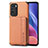 Funda Silicona Carcasa Ultrafina Goma con Magnetico S02D para Xiaomi Poco F3 5G