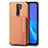 Funda Silicona Carcasa Ultrafina Goma con Magnetico S02D para Xiaomi Redmi 9 Prime India