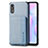 Funda Silicona Carcasa Ultrafina Goma con Magnetico S02D para Xiaomi Redmi 9A