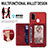 Funda Silicona Carcasa Ultrafina Goma con Magnetico S03D para Samsung Galaxy M21