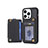 Funda Silicona Carcasa Ultrafina Goma con Magnetico S04D para Apple iPhone 13 Pro