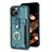 Funda Silicona Carcasa Ultrafina Goma con Magnetico S04D para Apple iPhone 14