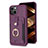 Funda Silicona Carcasa Ultrafina Goma con Magnetico S04D para Apple iPhone 15