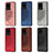 Funda Silicona Carcasa Ultrafina Goma con Magnetico S04D para Samsung Galaxy S20 Ultra 5G