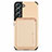 Funda Silicona Carcasa Ultrafina Goma con Magnetico S04D para Samsung Galaxy S21 5G