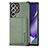 Funda Silicona Carcasa Ultrafina Goma con Magnetico S04D para Samsung Galaxy S22 Ultra 5G