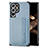 Funda Silicona Carcasa Ultrafina Goma con Magnetico S04D para Samsung Galaxy S24 Ultra 5G