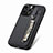 Funda Silicona Carcasa Ultrafina Goma con Magnetico S05D para Apple iPhone 13 Pro